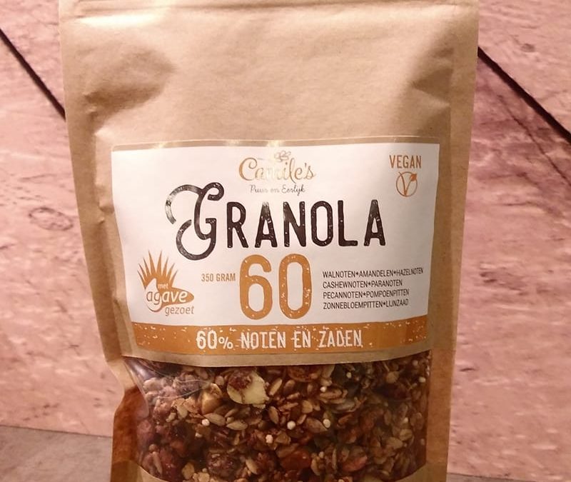 Weer een nieuwe variant GRANOLA toegevoegd aan ons assortiment….