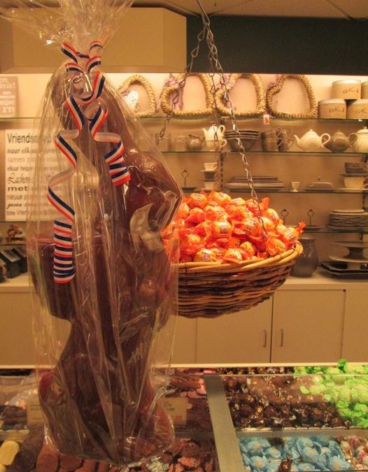 BEVRIJD onze chocolade haas…….