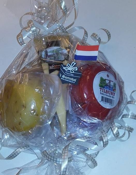Kaaspakketje gemaakt voor een Francaise….