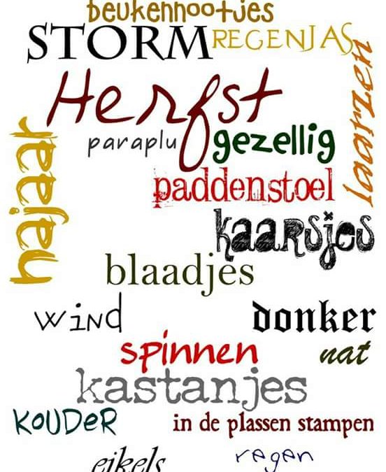 Mmmm….lekker die Herfstchocolade…genieten!…