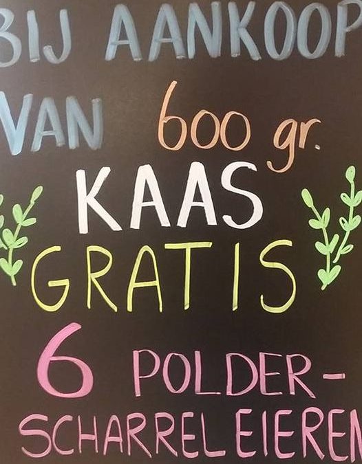 Van blije kippen……