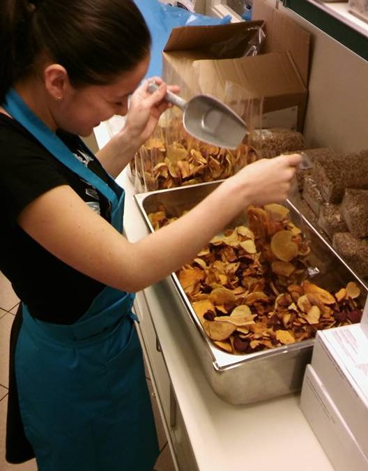 Groentechips.. Een verantwoord  alternatief voor een zak chips! En nog lekker oo…