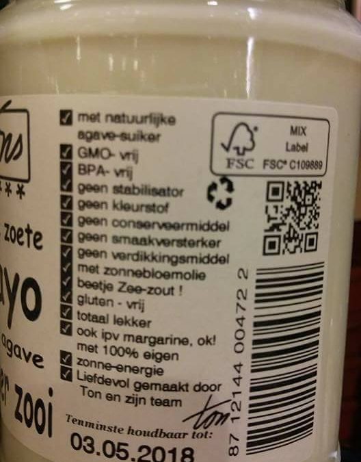 Mayo ZONDER zooi…
