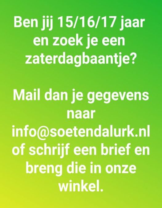 Kom jij ons team versterken?…