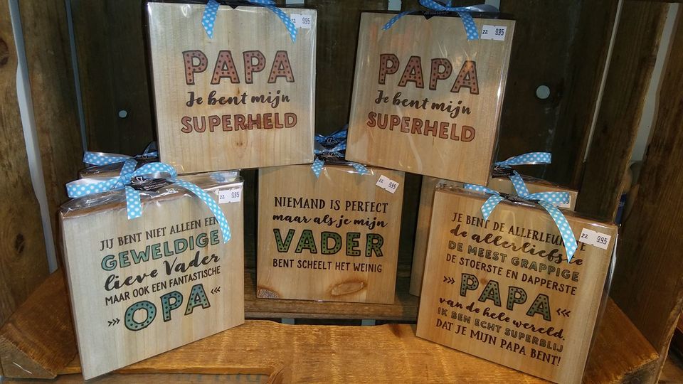 Geef deze bordjes een…