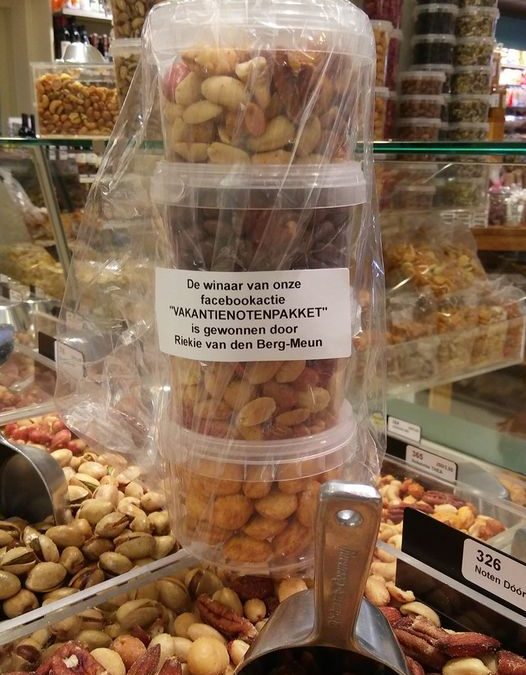 De winnaar van onze LIKE&DEEL actie van deze week is…..